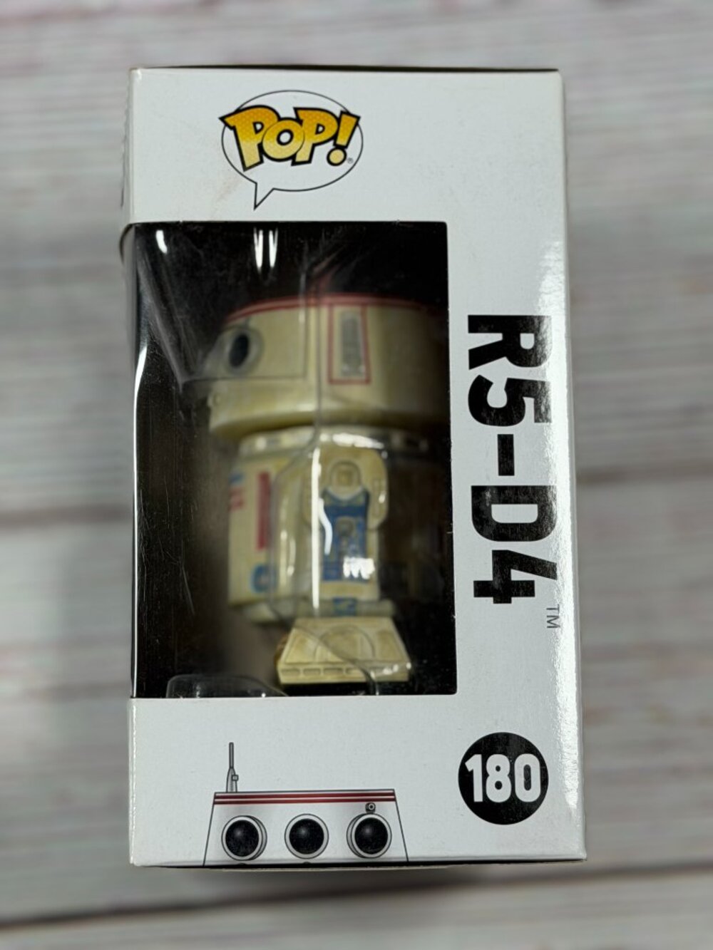 Funko Pop! Star Wars R5-D4 #180 Smuggler’s Bounty Exclusive Vinyl Bobble-Head - Picture 5 of 6